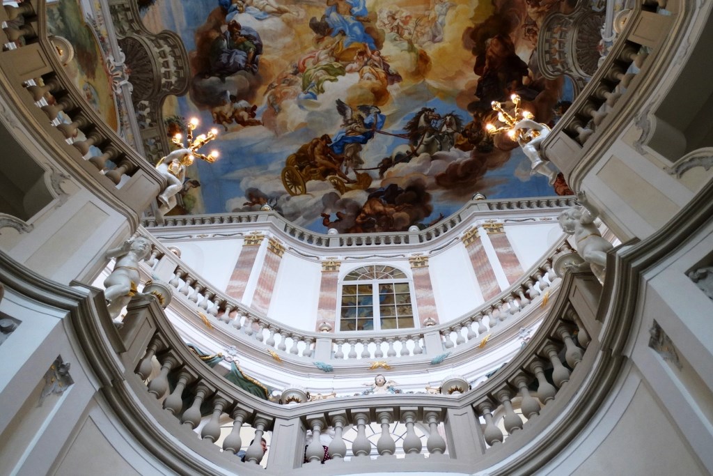 Barocktreppenhaus Schloss Bad Wurzach